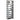 Schoenenrek 10-laags 54x28x158 cm nonwoven stof grijs