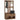 Halboom SANDNES 87x40x159,5 cm massief grenenhout