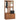 Halboom SANDNES 87x40x159,5 cm massief grenenhout