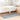 Hoogpolig vloerkleed NAVARRA 80x150 cm polyester zilvergrijs