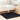 Hoogpolig vloerkleed NAVARRA 120x120 cm polyester zwart