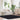 Hoogpolig vloerkleed NAVARRA 200x200 cm polyester zwart