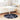 Hoogpolig vloerkleed NAVARRA 100x100 cm polyester donkergrijs