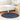 Hoogpolig vloerkleed NAVARRA 120x120 cm polyester marineblauw