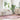 Hoogpolig vloerkleed NAVARRA 200x200 cm polyester stoffig roze