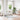 Hoogpolig vloerkleed NAVARRA 240x240 cm polyester lichtgrijs