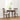 Eetkamerstoelen met kussens 2 st massief hout rubber bruin