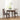 Eetkamerstoelen met kussens 2 st massief hout rubber bruin