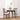 Eetkamerstoelen met kussens 2 st massief hout rubber bruin