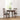 Eetkamerstoelen met kussens 2 st massief hout rubber bruin