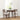 Eetkamerstoelen met kussens 2 st massief hout rubber bruin