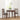 Eetkamerstoelen met kussens 2 st massief hout rubber bruin