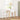 Eetkamerstoelen met kussens 2 st massief hout rubber wit