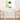 Eettafel massief hout wit rubber