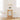 Barstoelen 2 st massief hout wit