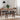 Bank 90 cm massief hout rubber bruin