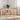Bank 90 cm massief hout rubber