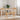 Bank 90 cm massief hout rubber