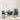 Eetkamerstoelen 4 st stof blauw