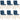 Eetkamerstoelen 6 st stof blauw