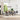 Eetkamerstoelen 6 st kunstleer grijs
