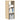Boekenkast stapelbaar 30x30x80 cm bewerkt hout sonoma eiken