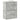 Kasten met 2 lades 2 st 60x31x40 cm bewerkt hout betongrijs