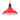Hanglamp in hoogte verstelbaar E27 Ø31 cm metaal glanzend rood