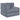 Modulaire bank Grijs 70 x 70 x 54 cm Stof