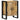 Schoenopbergkast Zwart 30 x 30 x 40 cm Massief mangohout