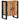 Schoenopbergkast Zwart 30 x 30 x 40 cm Massief acaciahout