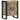 Schoenopbergkast Zwart 30 x 30 x 40 cm Massief gerecycled hout