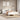 Bed met boekenkast zonder matras grenenhout wit 135x190 cm