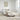 Bed met boekenkast zonder matras grenenhout wit 75x190 cm