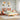 Bed met boekenkast zonder matras grenenhout wasbruin 135x190 cm