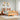 Bed met boekenkast zonder matras grenenhout wasbruin 135x190 cm