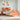 Bed met boekenkast zonder matras grenenhout wasbruin 135x190 cm