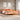 Bed met boekenkast zonder matras grenenhout wasbruin 200x200 cm
