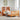 Bed met boekenkast zonder matras massief hout wasbruin 75x190cm