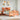 Bed met boekenkast zonder matras grenenhout wasbruin 135x190 cm