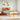 Bed met boekenkast zonder matras grenenhout wasbruin 135x190 cm
