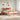 Bed met boekenkast zonder matras grenenhout wasbruin 150x200 cm