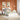 Bed met boekenkast zonder matras grenenhout wit 150x200 cm