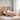 Bed met boekenkast zonder matras grenenhout wasbruin 90x190 cm