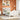 Bed met boekenkast zonder matras grenenhout wit 135x190 cm