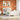 Bed met boekenkast zonder matras grenenhout wit 140x190 cm