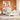 Bed met boekenkast zonder matras grenenhout wit 140x190 cm