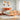 Bed met boekenkast zonder matras grenenhout wasbruin 140x200 cm