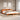 Bed met boekenkast zonder matras grenenhout wasbruin 180x200 cm