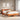 Bed met boekenkast zonder matras grenenhout wasbruin 150x200 cm